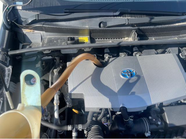 トヨタ 50系プリウス タイヤホイール 19in&rarr;17in 交換 納車前点検 オイル エレメント ワイパーゴム エアコンフィルター 交換 ZVW55 岡山市東区