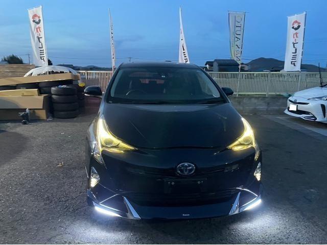 トヨタ 50系プリウス  在庫車 モデリスタフルエアロ取り付け 15&rarr;19インチホイール 交換 ZVW51 岡山市東区