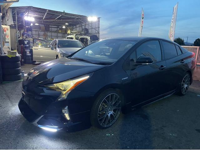 トヨタ 50系プリウス  在庫車 モデリスタフルエアロ取り付け 15&rarr;19インチホイール 交換 ZVW51 岡山市東区