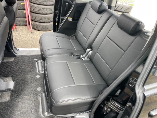 スズキ パレット SW 在庫車 シートカバー取り付け MK21S 岡山市東区