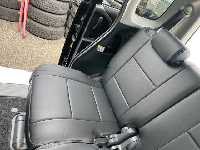 スズキ パレット SW 在庫車 シートカバー取り付け MK21S 岡山市東区