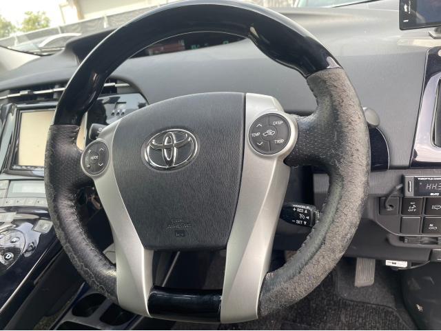 トヨタ 30系プリウス 在庫車  ステアリング交換 ZVW30 岡山市東区