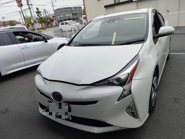 トヨタ 50系プリウス  フロントガラス交換 ZVW51 岡山市東区
