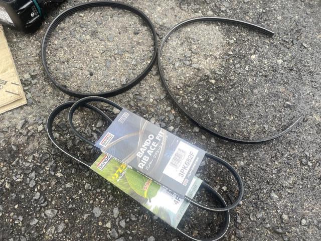 スバル ステラ オイル エレメント ファンベルト クーラーベルト 交換 LA110F 岡山市東区