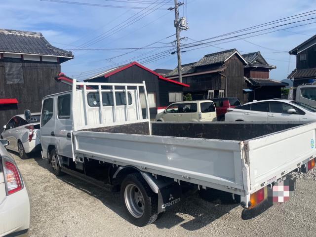 三菱ふそう キャンター Wキャブ シマ板 取付 FE72EE 岡山市東区