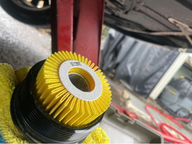 トヨタ アルファード オイル、エレメント交換 AGH30W 岡山市東区