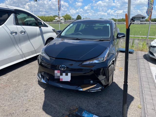 トヨタ 50系プリウス  ドレスアップ フルエアロ取付 18インチホイール取付 ZVW51 岡山市東区