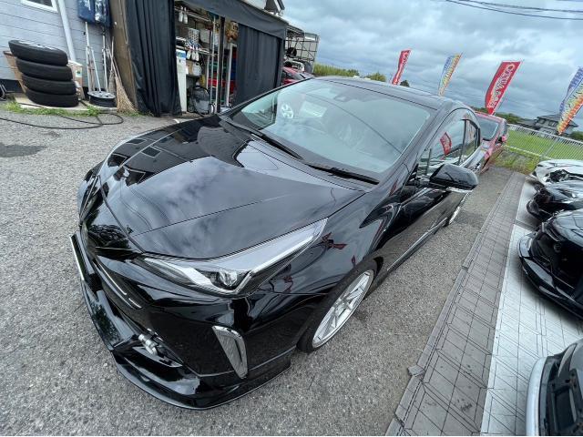 トヨタ 50系プリウス  ガラスコーティング施工 納車前点検 ZVW51 岡山市東区