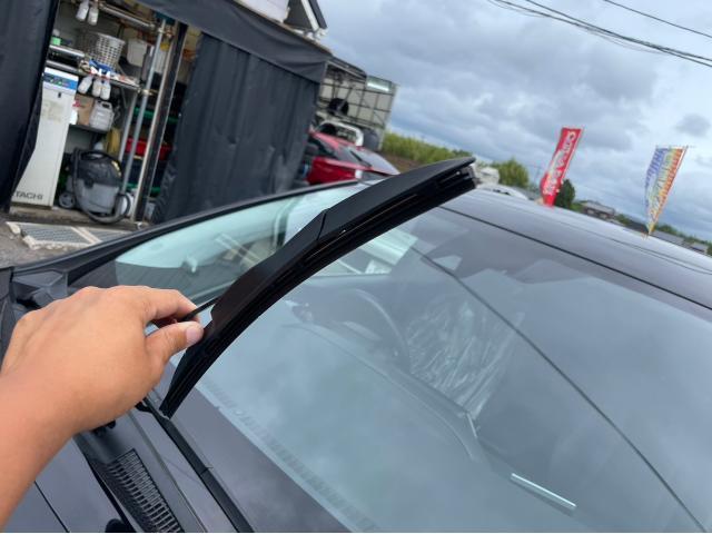 トヨタ 50系プリウス  ガラスコーティング施工 納車前点検 ZVW51 岡山市東区