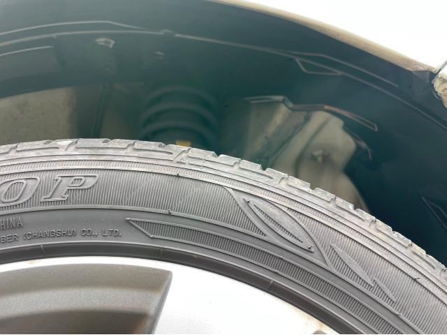 スズキ ワゴンRスティングレー フロントバンパー交換、 バンパサポート交換、フェンダーライナー交換 MH23S 岡山市東区