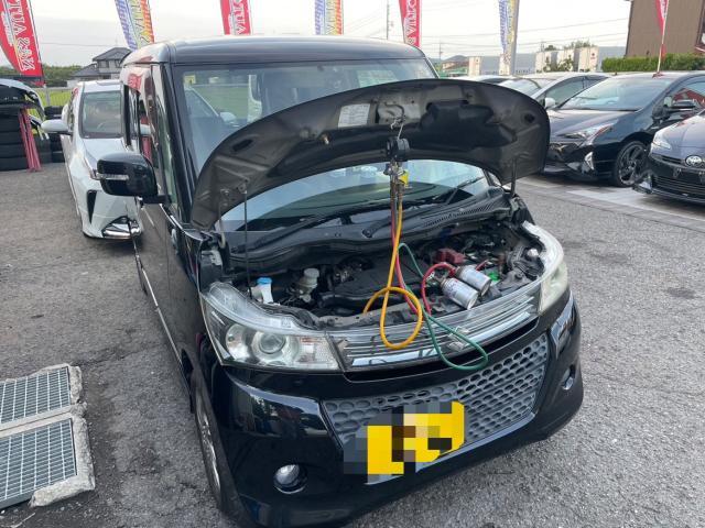 スズキ パレットSW エアコンガスチャージ MK21S 岡山市東区