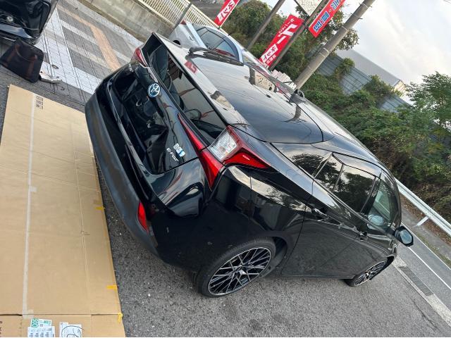 トヨタ 50系プリウス リアエアロ  交換 ZVW55 岡山市東区