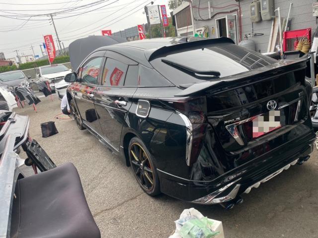 トヨタ 50系プリウス  ホイール18in→18inへ交換 ZVW51 岡山市東区