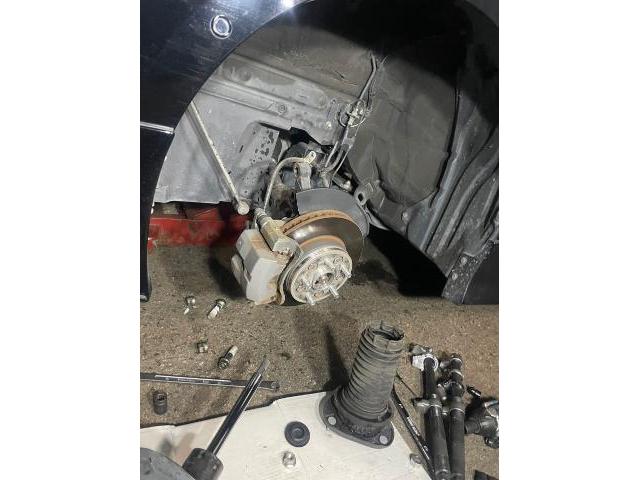 トヨタ 50系プリウス RSRダウンサス取り付け  ZVW51 岡山市東区