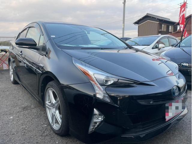 トヨタ　50系プリウス　サイドプロテクションモール取り付け　ZVW51　岡山市東区