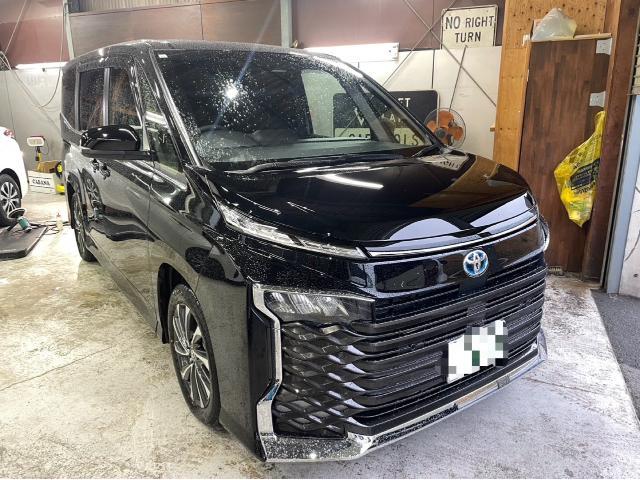 トヨタ ヴォクシーハイブリッド ドライブレコーダー取り付け ZWR90W 岡山市東区