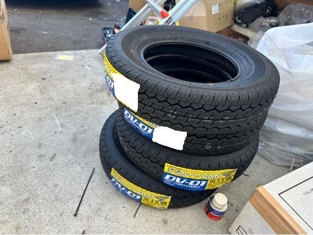 日産 クリッパーバン タイヤ交換 U71V 岡山市東区