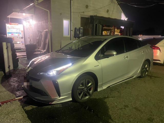 トヨタ 50系プリウス 17inホイール 交換 ZVW55 岡山市東区