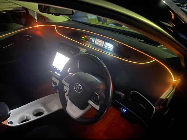 トヨタ 50系プリウス  アンビエントライト取付 ZVW51 岡山市東区