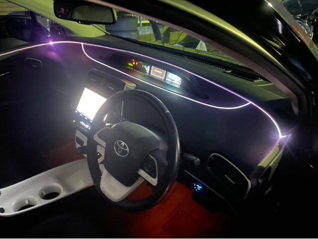 トヨタ 50系プリウス  アンビエントライト取付 ZVW51 岡山市東区
