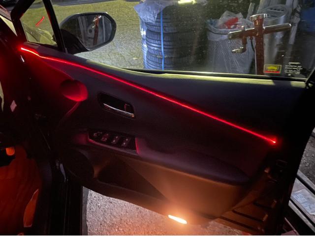 トヨタ 50系プリウス  アンビエントライト取付 ZVW51 岡山市東区