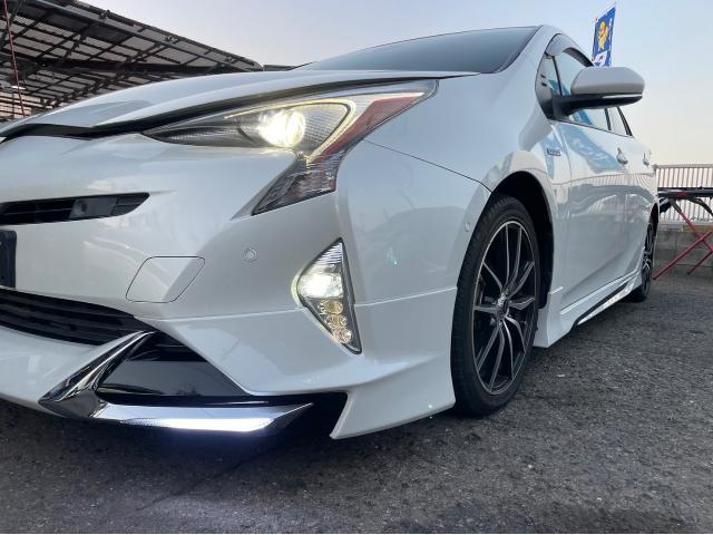 トヨタ 50系プリウス  モデリスタフルエアロ取付 ZVW51 岡山市東区