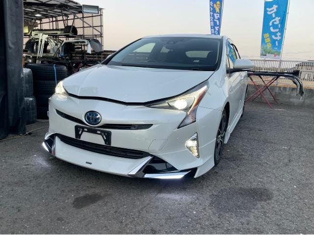 トヨタ 50系プリウス モデリスタフルエアロ取付 ZVW51 岡山市東