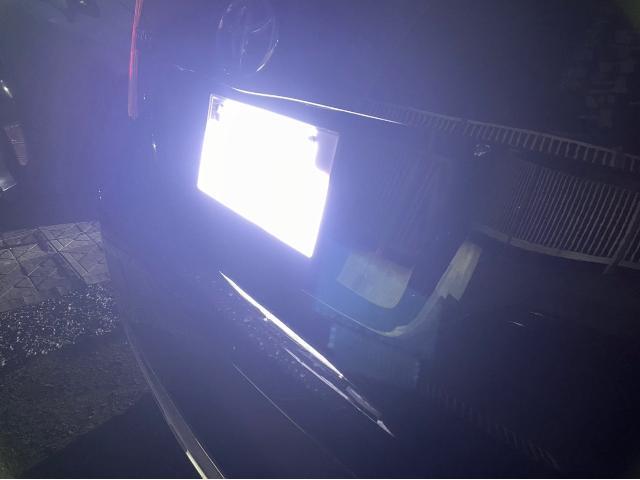 トヨタ 30系プリウス  字光式ナンバー取り付け ZVW30 岡山市東区