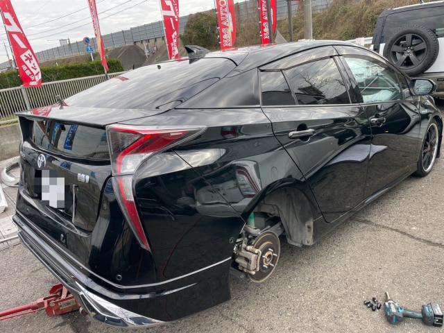 トヨタ 50系プリウス  納車前点検 タイヤ交換 ZVW51 岡山市東区