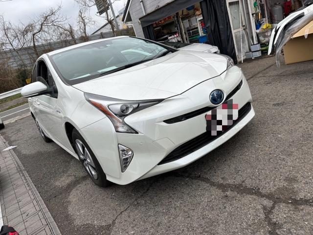 トヨタ 50系プリウス  MODELLISTAエアロ取付 ZVW55 岡山市東区