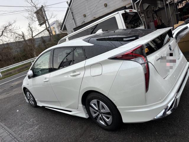 トヨタ 50系プリウス  MODELLISTAエアロ取付 ZVW55 岡山市東区