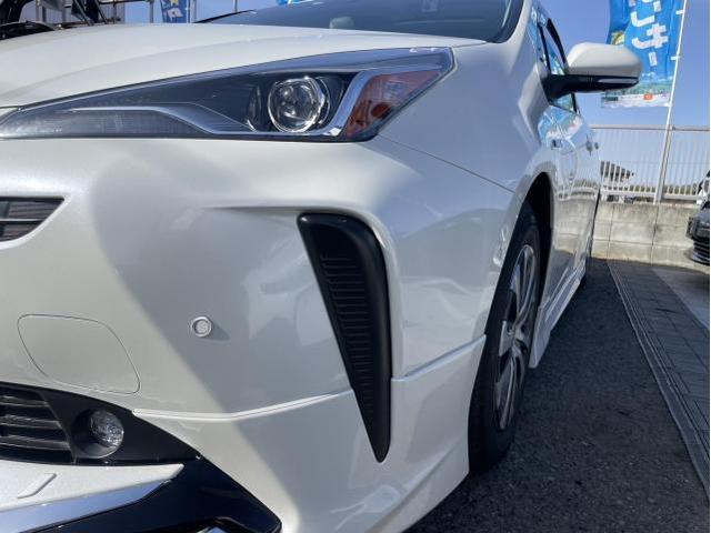 トヨタ　50プリウス　ドレスアップ　モデリスタフルエアロ　取り付け　ZVW51　岡山市東区