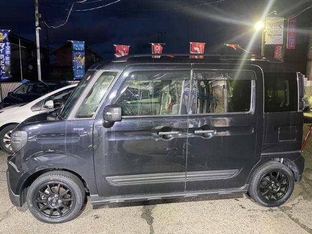 スズキ　スペーシアギア　タイヤ交換　MK53S　岡山市東区