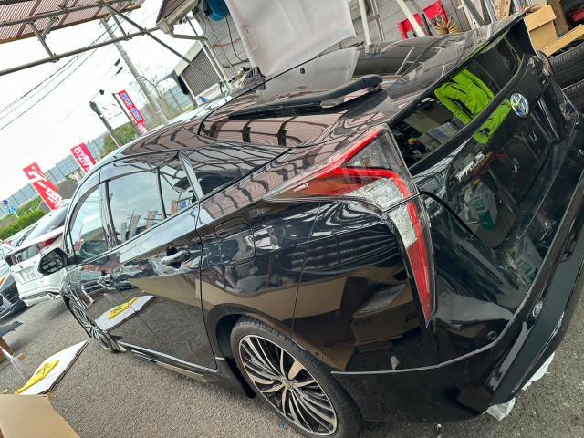 トヨタ　プリウス　ドレスアップ　モデリスタフルエアロ　取付　ZVW51　岡山市東区