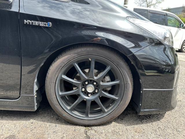 トヨタ 30系プリウス  車高調整 四輪アライメント測定  ZVW30 岡山市東区