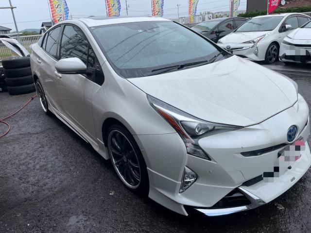 トヨタ 50系プリウス モデリスタフルエアロ 19inホイール 取付 ZVW51 岡山市東区