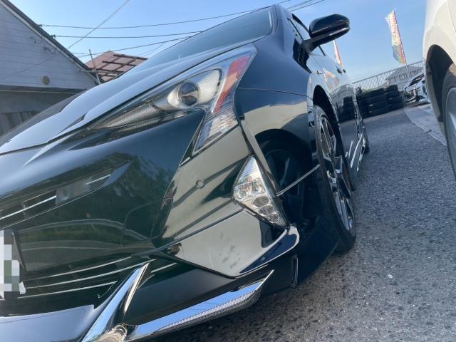 トヨタ 50系プリウス  モデリスタフルエアロ取付 ZVW55 岡山市東区