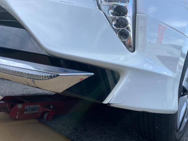 トヨタ 50系プリウス  モデリスタエアロ フロント 取付 18inホイール交換　ZVW51 岡山市東区