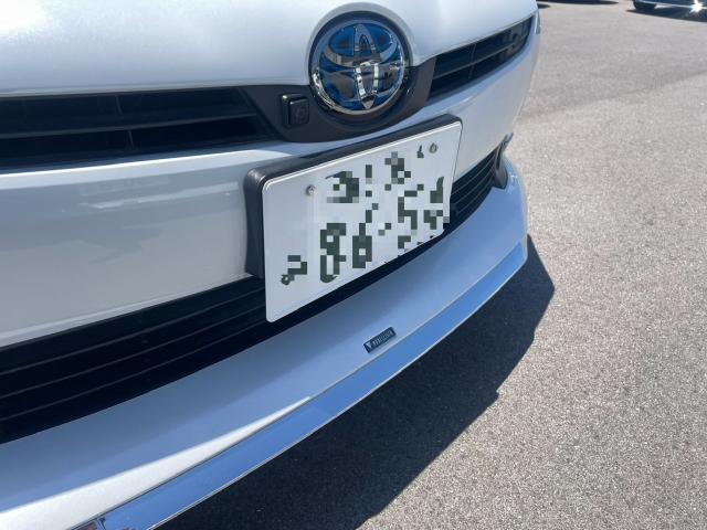 トヨタ 50系プリウス　字光式ナンバーAIR  取付 ZVW51 岡山市東区