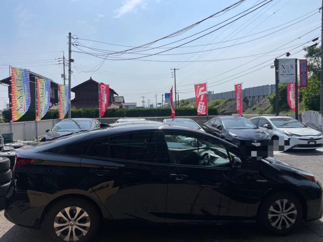 トヨタ 50系プリウス  モデリスタフルエアロ取付　19inホイール交換 組み換え　ZVW51 岡山市東区