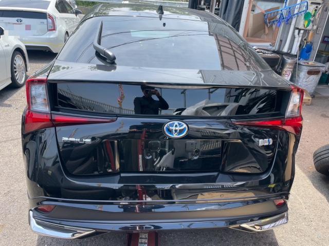 トヨタ 50系プリウス  モデリスタフルエアロ取付　19inホイール交換 組み換え　ZVW51 岡山市東区