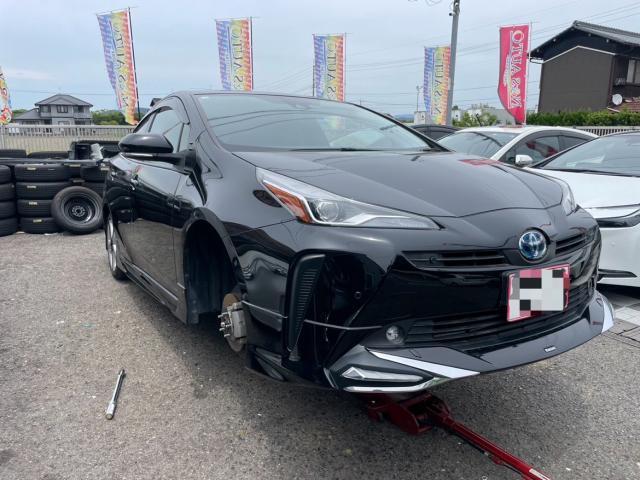 トヨタ 50系プリウス  18inホイール 交換 ZVW51 岡山市東区