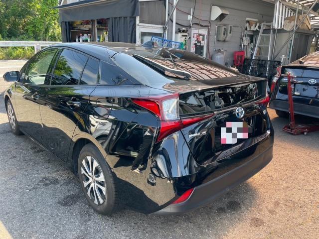 トヨタ 50系プリウス モデリスタエアロ取付  19inホイール交換 組み換え　ZVW51 岡山市東区