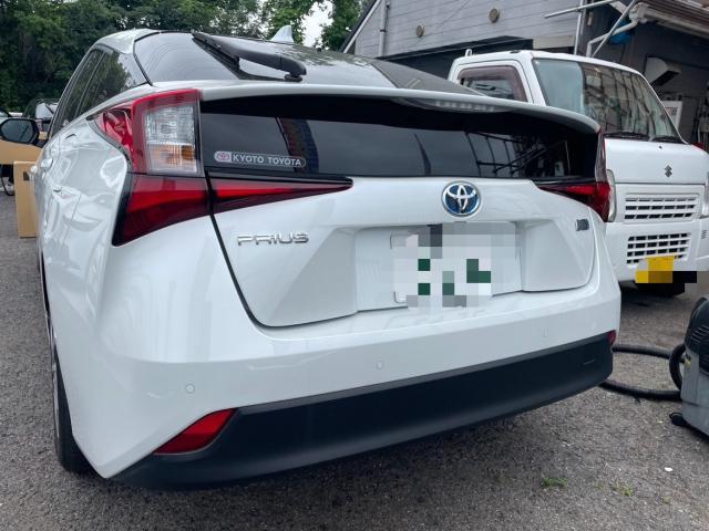 トヨタ 50系プリウス  モデリスタフルエアロ取付 ZVW51　岡山市東区