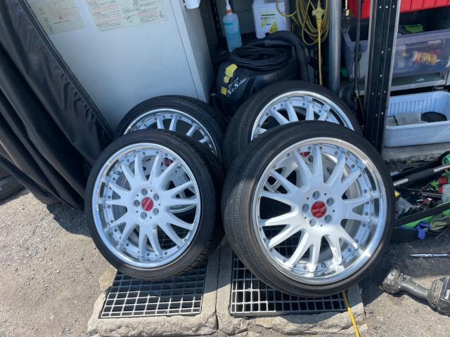 トヨタ 50系プリウス モデリスタフルエアロ　18インチホイール　 取付 ZVW55　岡山市東区