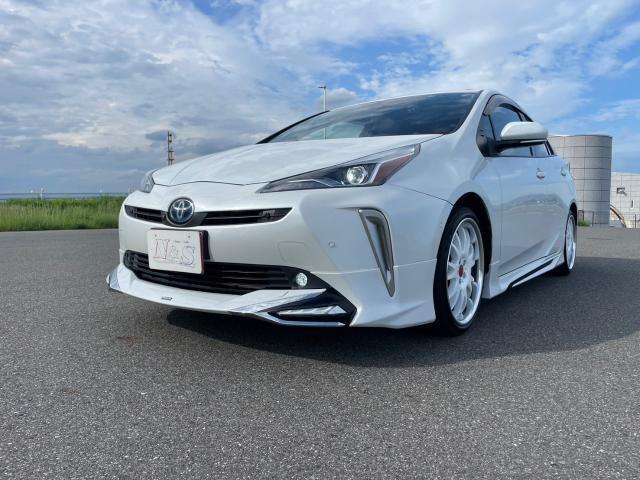 トヨタ 50系プリウス モデリスタフルエアロ　18インチホイール　 取付 ZVW55　岡山市東区