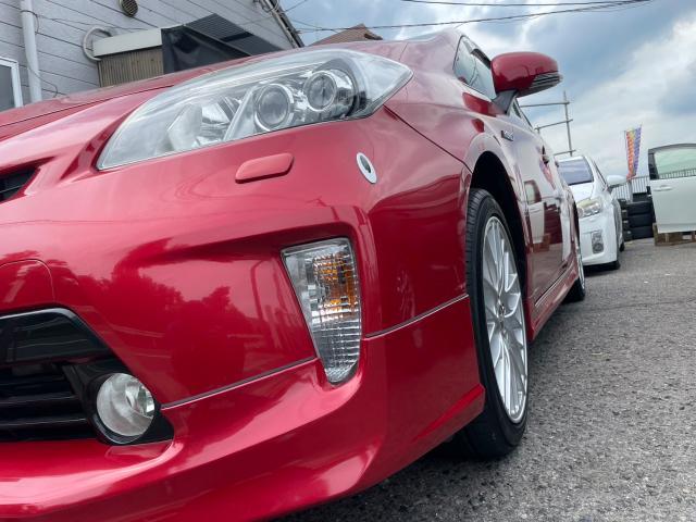 トヨタ　30系プリウス フルエアロ取付　18インチホイール交換　ZVW30　岡山市東区