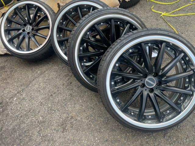 トヨタ 50系プリウス  モデリスタエアロ取付　19インチホイール交換　 ZVW51　岡山市東区