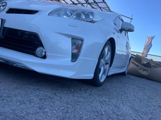 トヨタ　30系プリウス　フルエアロ取付　ZVW30　岡山市東区