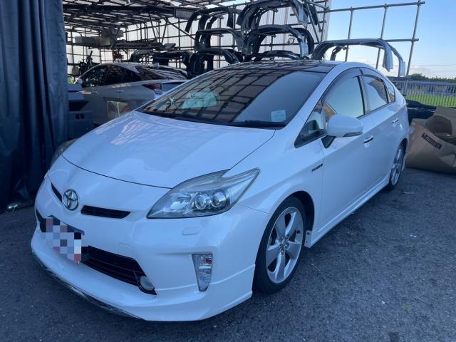 トヨタ　30系プリウス　フルエアロ取付　ZVW30　岡山市東区